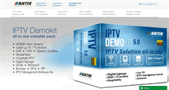 Desktop Screenshot of antiktech.sk